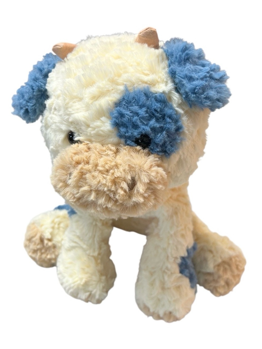GUND Cozys Collection Cow, Stuffed Animal 
Rippled Plush Fur 10” Kids